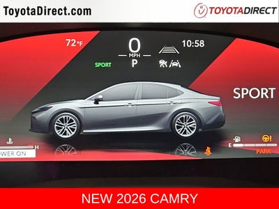 2026 Toyota Camry XSE