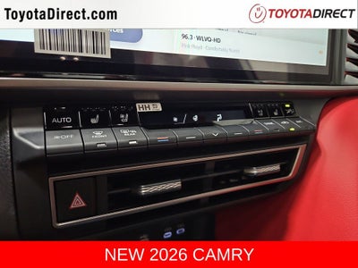 2026 Toyota Camry XSE