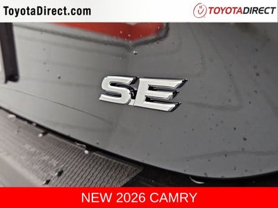 2026 Toyota Camry SE