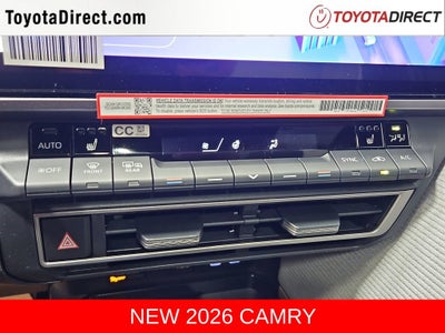 2026 Toyota Camry SE
