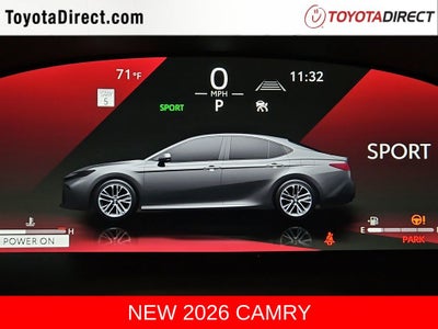 2026 Toyota Camry XSE