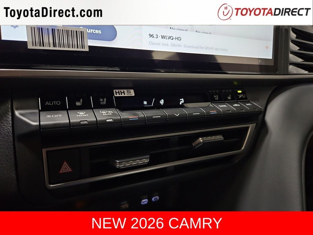 2026 Toyota Camry XSE