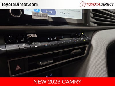 2026 Toyota Camry SE