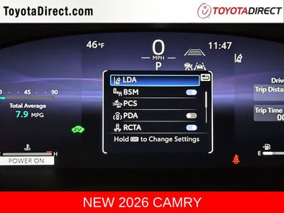 2026 Toyota Camry XSE