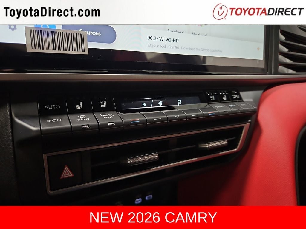2026 Toyota Camry XSE