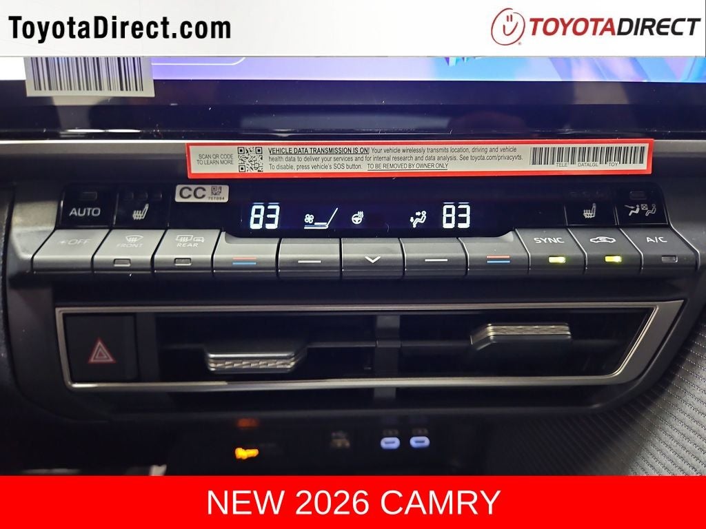 2026 Toyota Camry Nightshade