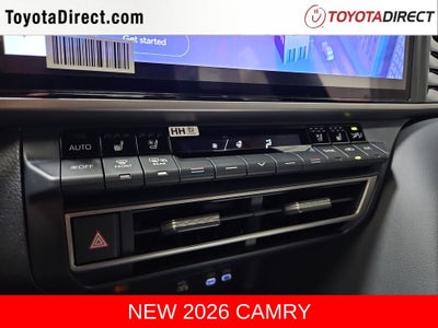 2026 Toyota Camry XSE