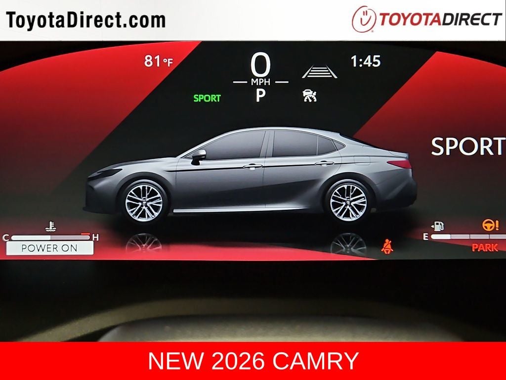 2026 Toyota Camry XSE