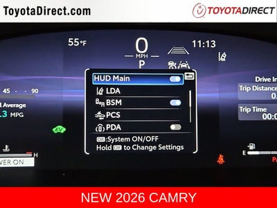 2026 Toyota Camry XSE