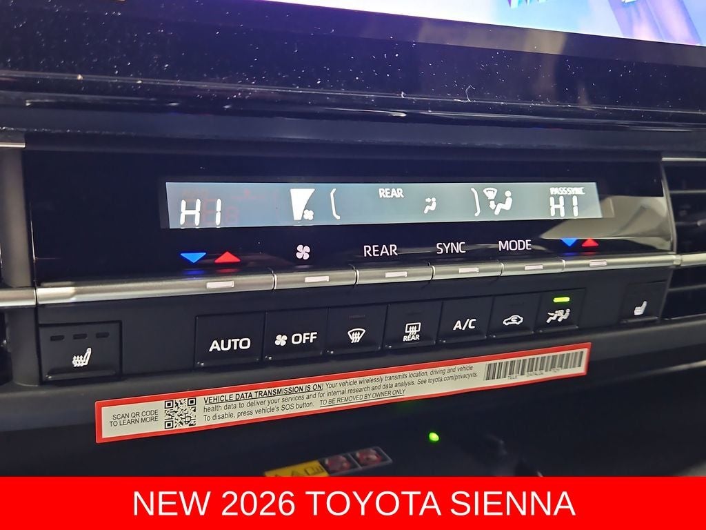2026 Toyota Sienna XSE