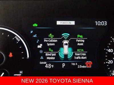 2026 Toyota Sienna XLE