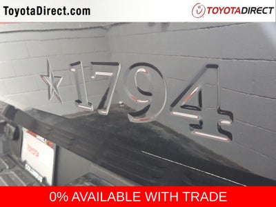 2026 Toyota Tundra 1794 Edition