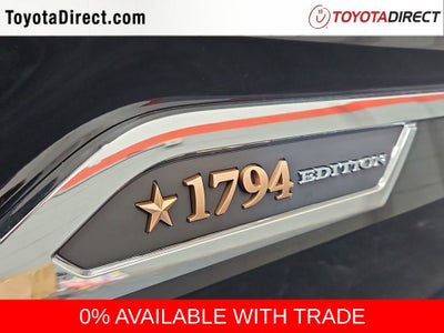 2026 Toyota Tundra 1794 Edition