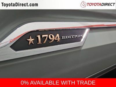 2026 Toyota Tundra 1794 Edition