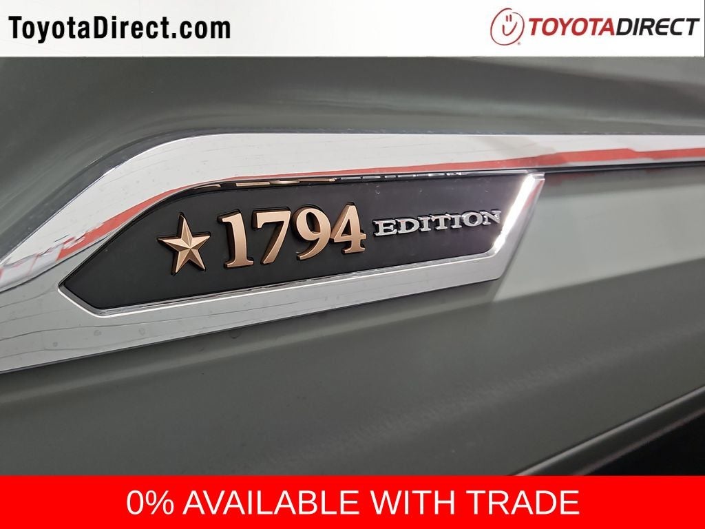 2026 Toyota Tundra 1794 Edition