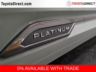 2026 Toyota Tundra Platinum