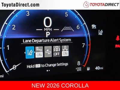 2026 Toyota Corolla LE