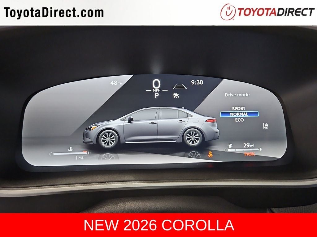 2026 Toyota Corolla XSE
