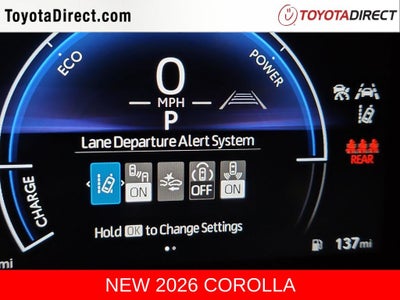 2026 Toyota Corolla Hybrid Hybrid LE