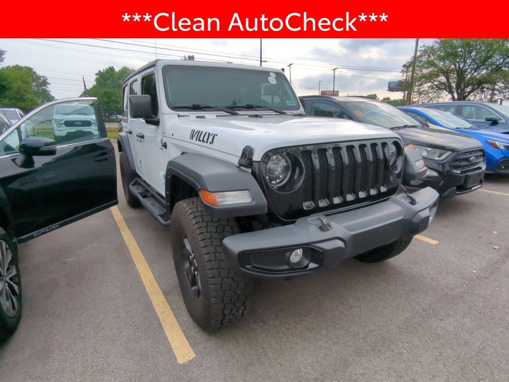 2022 Jeep Wrangler Unlimited Willys
