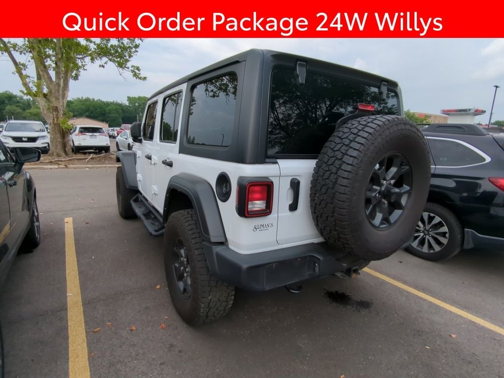 2022 Jeep Wrangler Unlimited Willys