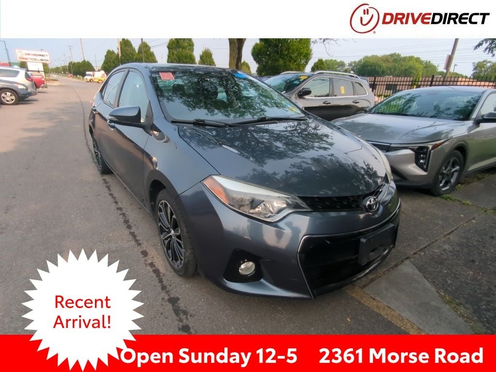 2015 Toyota Corolla S Plus
