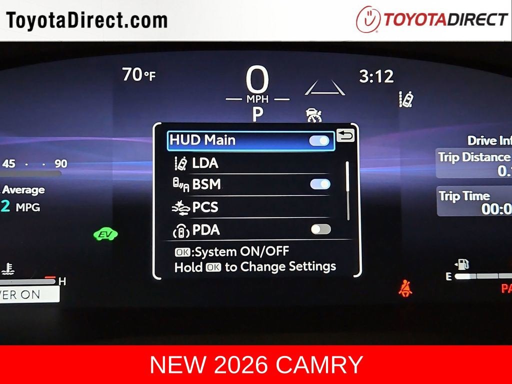 2026 Toyota Camry XSE