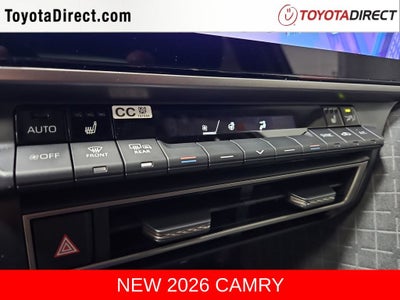 2026 Toyota Camry XLE