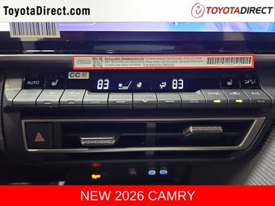 2026 Toyota Camry SE Nightshade