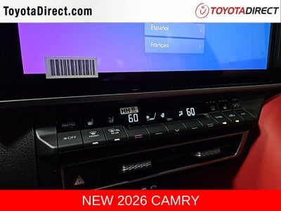 2026 Toyota Camry XSE