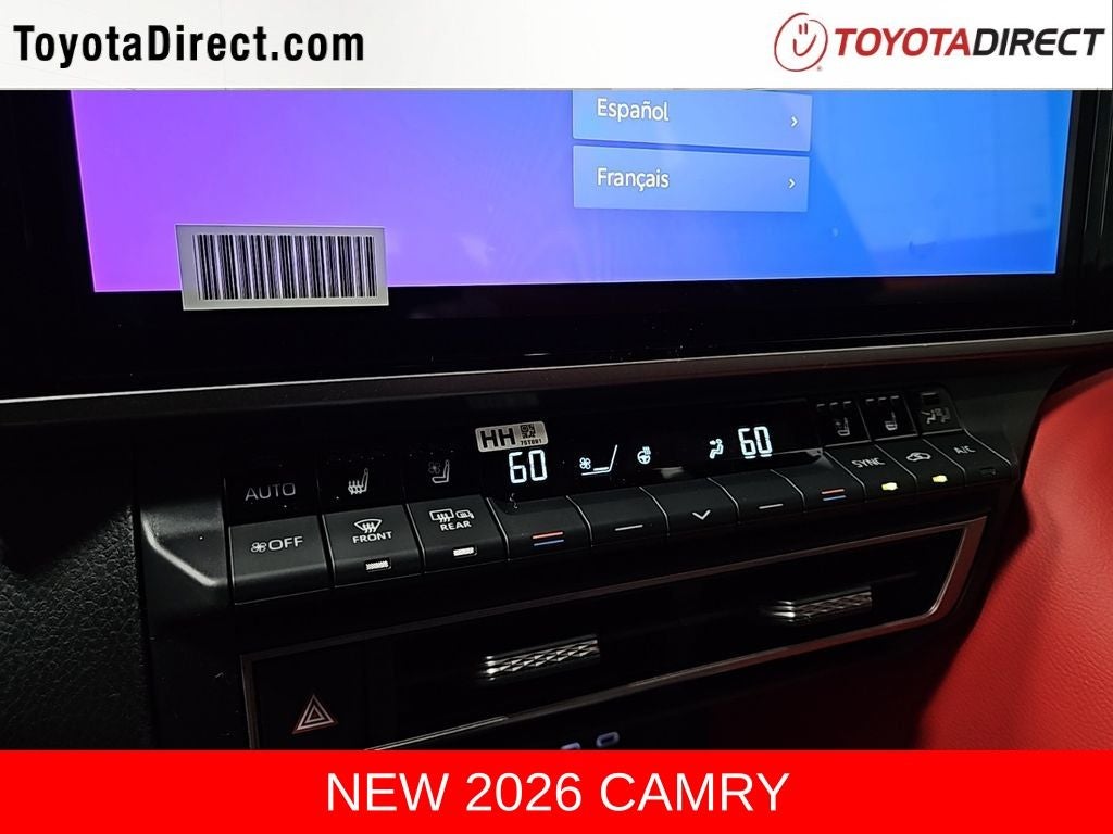 2026 Toyota Camry XSE