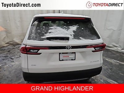 2026 Toyota Grand Highlander Platinum