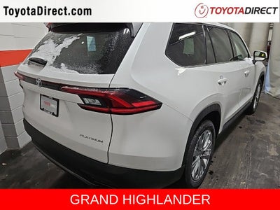2026 Toyota Grand Highlander Platinum