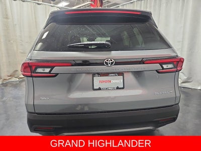2026 Toyota Grand Highlander Platinum