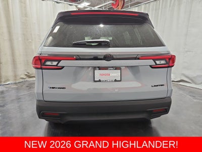 2026 Toyota Grand Highlander Hybrid Nightshade Edition