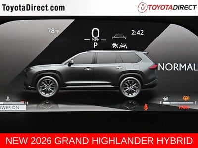 2026 Toyota Grand Highlander Hybrid MAX Platinum