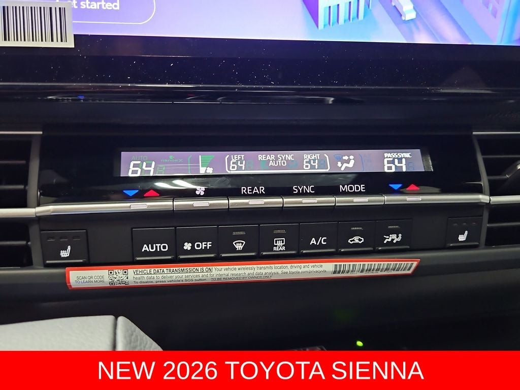 2026 Toyota Sienna Woodland Edition 7 Passenger