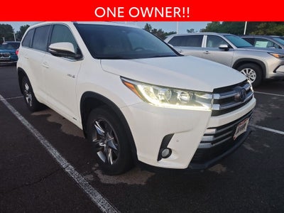 2018 Toyota Highlander Hybrid Limited Platinum