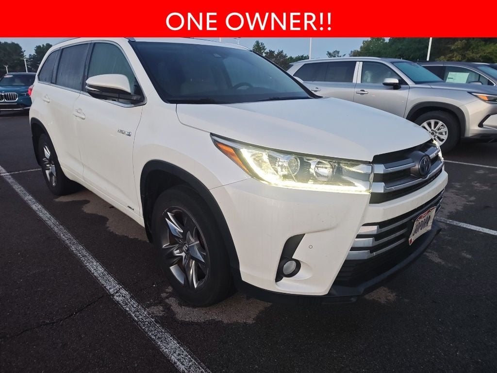 2018 Toyota Highlander Hybrid Limited Platinum