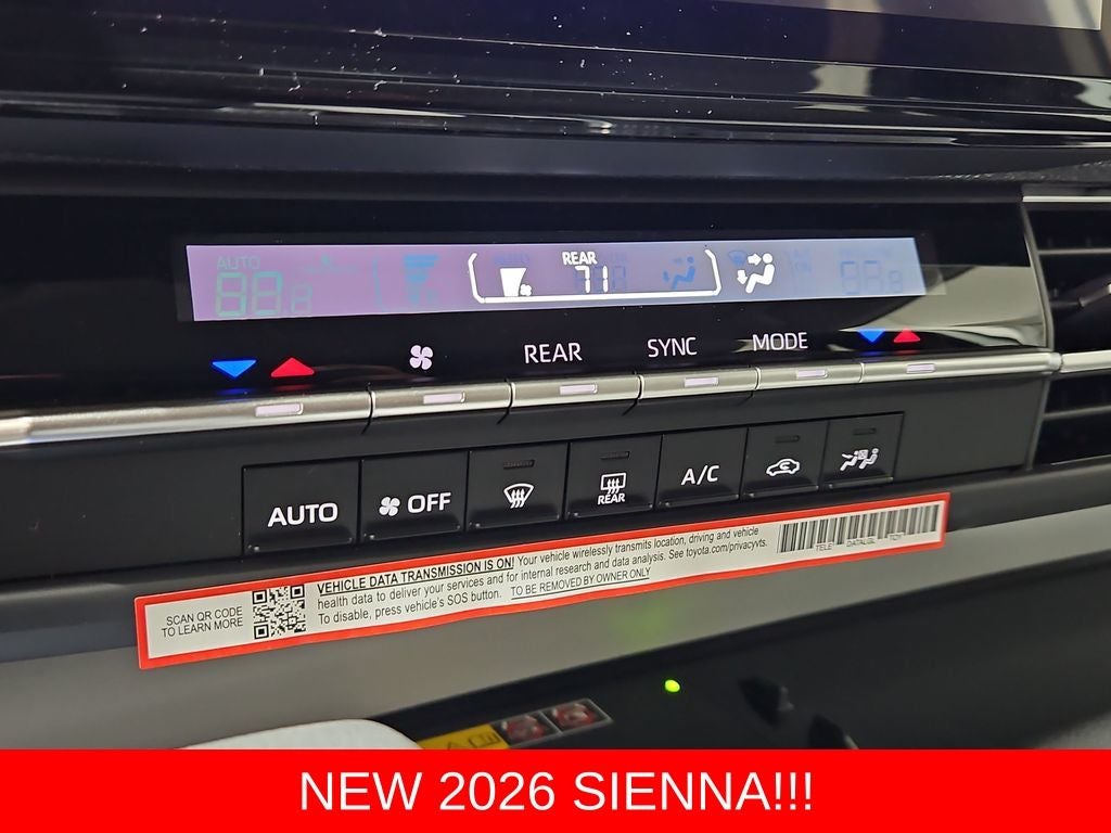 2026 Toyota Sienna LE 8 Passenger