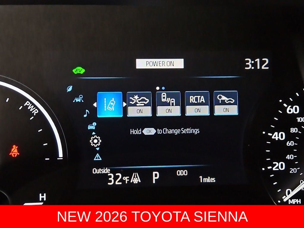 2026 Toyota Sienna LE 8 Passenger