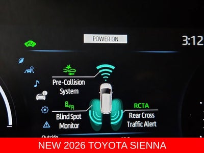 2026 Toyota Sienna LE 8 Passenger