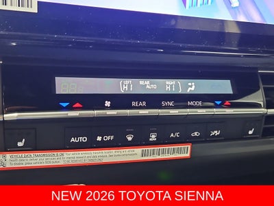 2026 Toyota Sienna XSE 7 Passenger