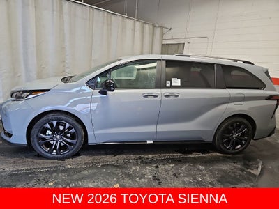 2026 Toyota Sienna XSE 7 Passenger