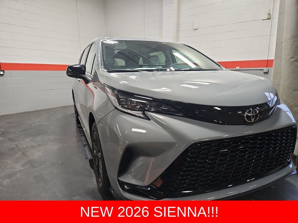 2026 Toyota Sienna XSE 7 Passenger