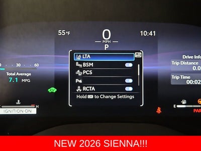 2026 Toyota Sienna XSE 7 Passenger