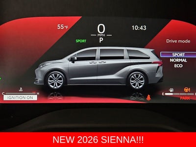 2026 Toyota Sienna XSE 7 Passenger