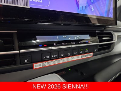 2026 Toyota Sienna XSE 7 Passenger