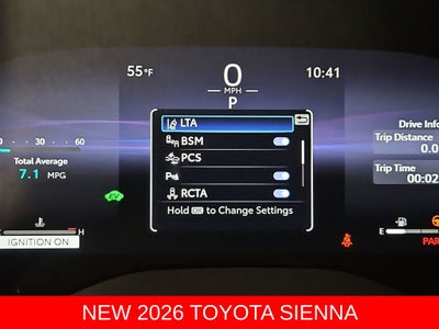 2026 Toyota Sienna XSE 7 Passenger