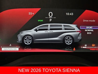 2026 Toyota Sienna XSE 7 Passenger